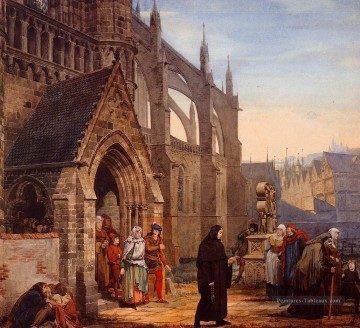 Faust et Marguerite romantique Sir Lawrence Alma Tadema Peinture à l'huile